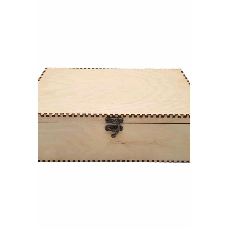 Drewniana herbaciarka personalizowana z grawerem